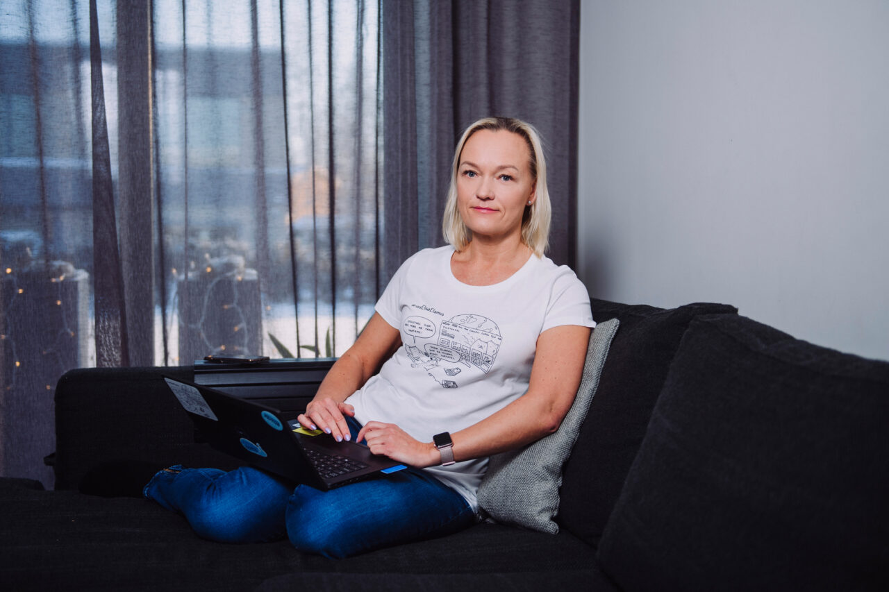 Kaija Teemägi, Elisa Eesti personalijuht. Foto: Jake Farra