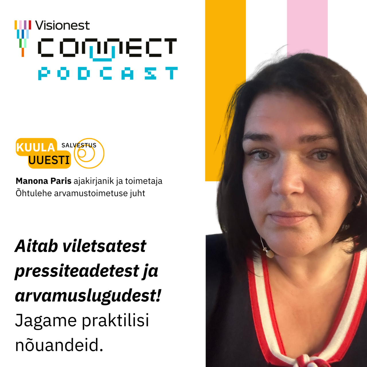 Õhtulehe arvamustoimetuse juht Manona Paris soovitab AI-d kasutada tehniliseks tööks, aga mitte lugude koostamiseks.