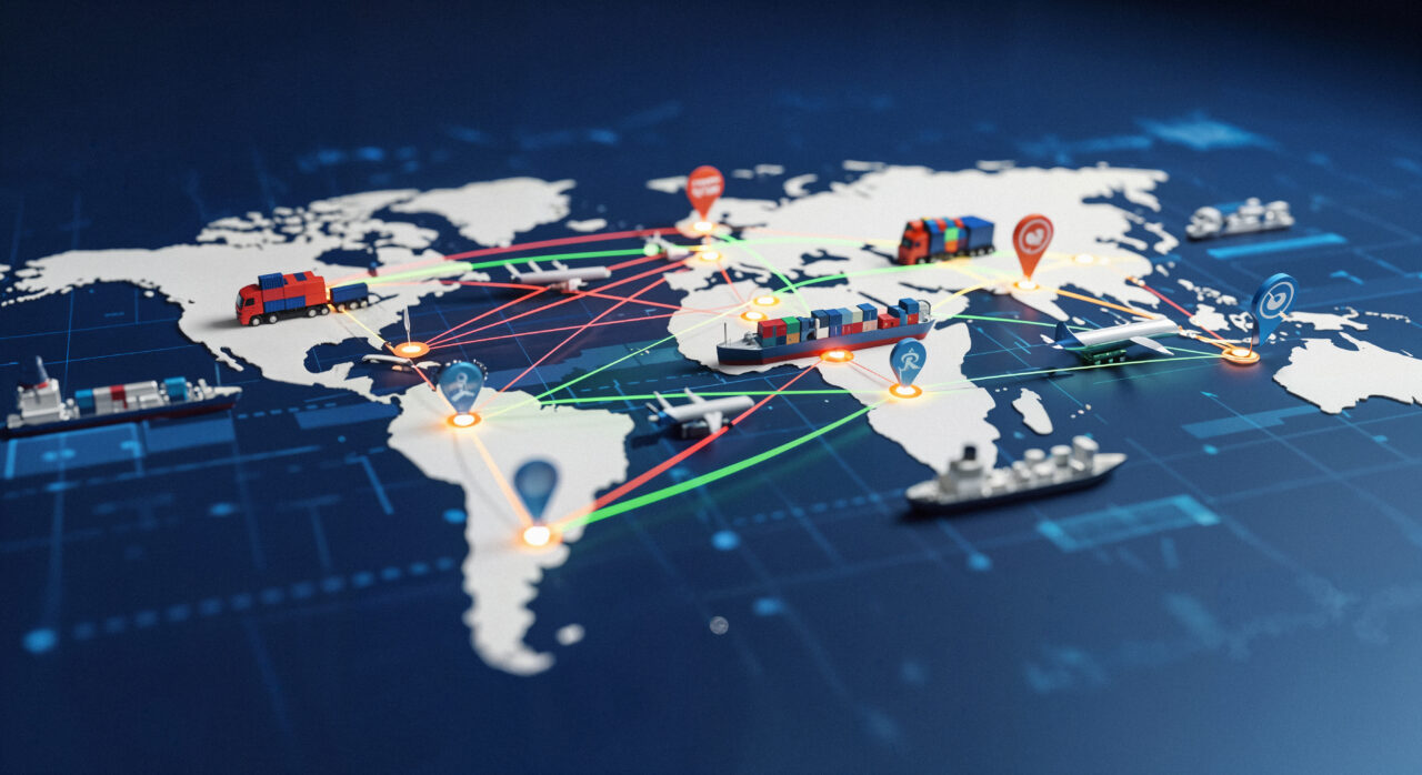 Ukraina ühendamine maailmaga: Export Alliance Mastery programm on tugevdanud kohalike ettevõtete võimet navigeerida keerulises globaalses logistikas ja luua uusi rahvusvahelisi partnerlusi. // Connecting Ukraine to the World: The Export Alliance Mastery program has strengthened the ability of local businesses to navigate complex global logistics and secure new international partnerships. Foto/Photo: Freepik AI